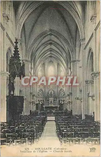 Ansichtskarte AK Houlgate Calvados Interieur de l'Eglise