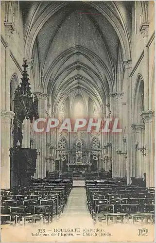 Cartes postales Houlgate Calvados Interieur de l'Eglise