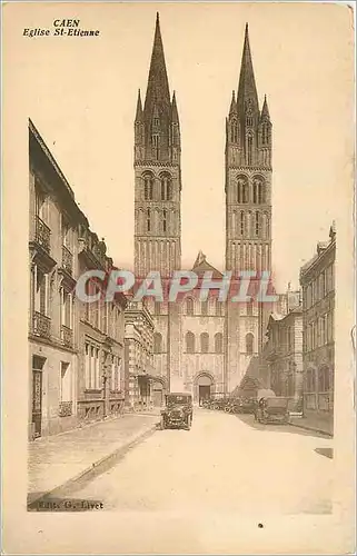 Cartes postales Caen Eglise St Etienne