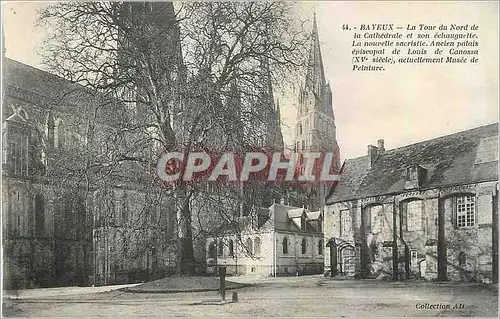 Cartes postales Bayeux La Tour du Nord de la Cathedrale et son echauguette