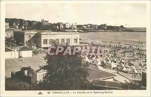 Cartes postales Pontaillac La Conche et le Sporling Casino