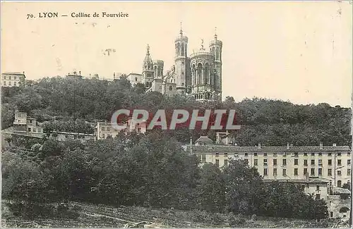 Cartes postales Lyon Colline de Fourviere