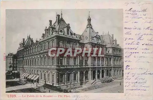 Cartes postales Lyon Le Palais de la Bourse