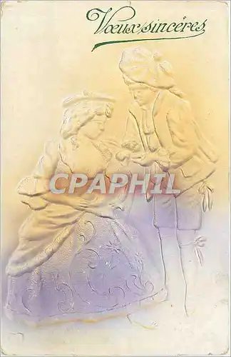 Ansichtskarte AK Voeux Sinceres