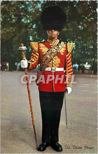 Cartes postales moderne Le Tambour Major London Militaria