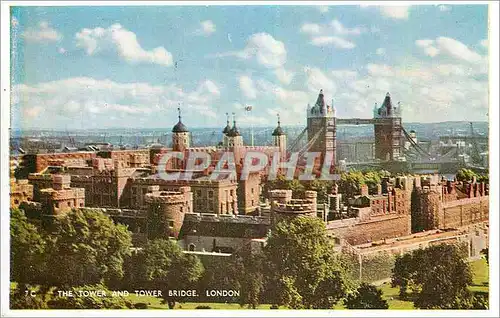 Cartes postales The Tower and Tower Bridge London Militaria