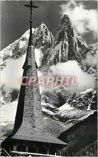 Cartes postales moderne Le Beau Pays du Mont Blanc la Tete dans le Ciel