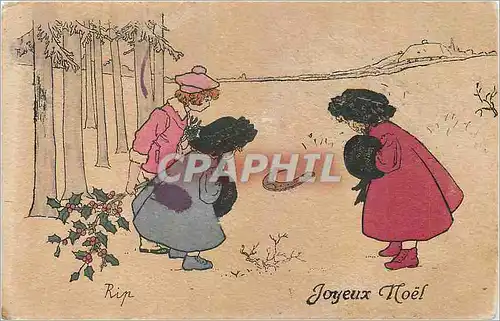 Cartes postales Joyeux Noel Fer a cheval