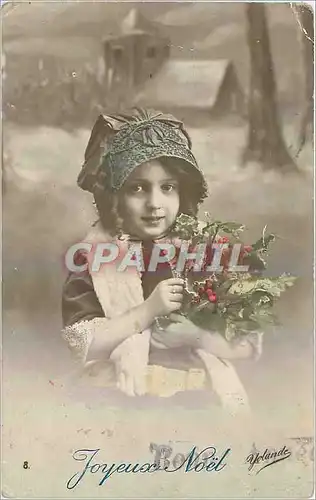 Cartes postales Joyeux Noel Enfant
