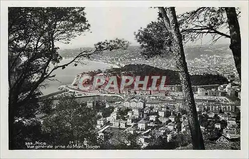 Cartes postales Nice Vue generale prise du Mont Boron