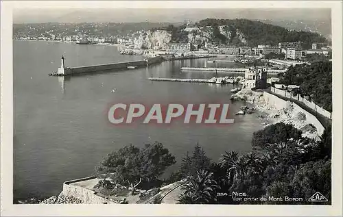 Cartes postales Nice Vue prise du Mont Boron