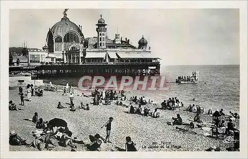 Cartes postales Nice La Jetee et la Plage