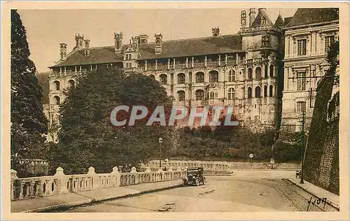 Cartes postales Blois Loir et Cher Le Chateau Facade Francois