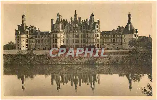 Cartes postales Chambord Loir et Cher Facade Nord du Chateau