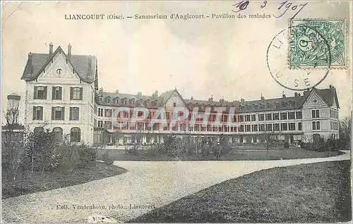 Ansichtskarte AK Liancourt Oise Sanatorium d'Angicourt Pavillon des malades