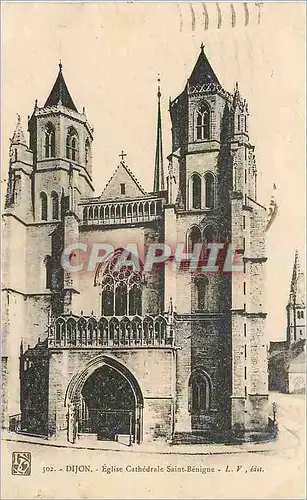 Ansichtskarte AK Dijon Eglise Cathedrale Saint Benigue