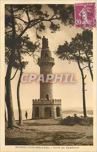 Cartes postales Paimpol Ploubazlanec Tour de Kerroch