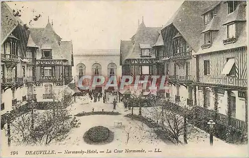 Cartes postales Deauville Normandy Hotel La Cour Normande