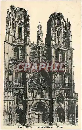 Cartes postales Toul La Cathedrale