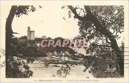 Ansichtskarte AK Noirmoutier Vendee Un joli coin du bois de la Chaize
