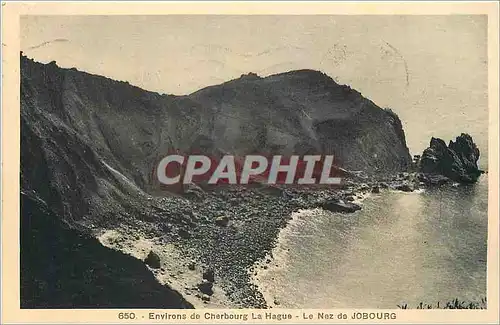 Ansichtskarte AK Environs de Cherbourg La Hague Le Nez de Jobourg