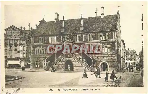 Cartes postales Mulhouse l'Hotel de Ville