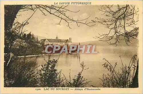 Cartes postales Lac du Bourget Abbaye d'Hautecombe