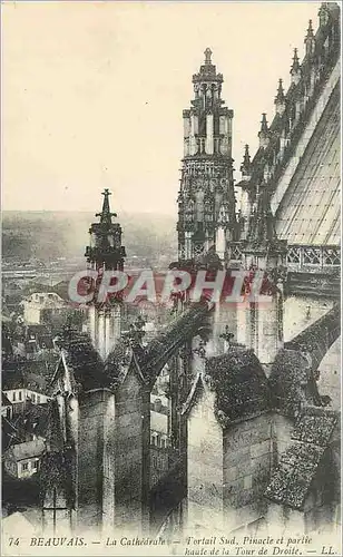 Cartes postales Beauvais La Cathedrale Portail Sud