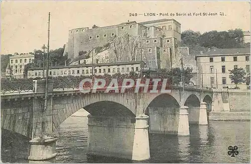 Cartes postales Lyon Pont de Sern et Fort St Jean