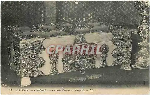 Cartes postales Bayeux Cathedrale Cassette d'ivoire et d'Argent