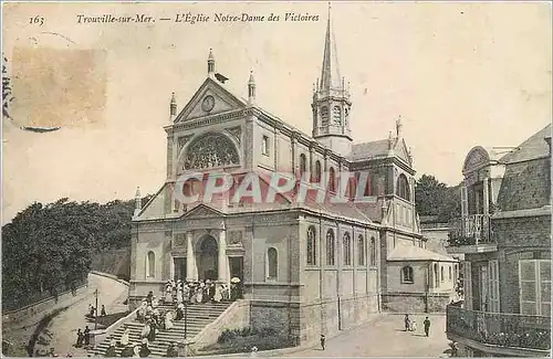 Ansichtskarte AK Trouville sur Mer L'Eglise Notre Dame des Victoires