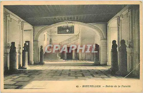 Cartes postales Montpellier Entree de la Faculte