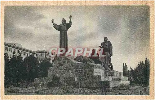 Cartes postales Roma Monument a S Francesco d'Assisi