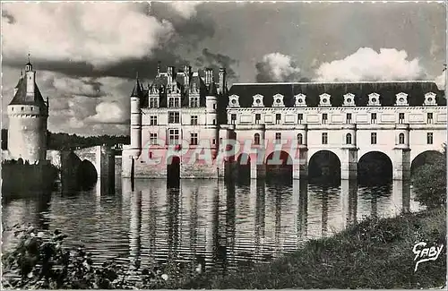 Cartes postales moderne Chenonceaux I et L Chateau Facade Ouest