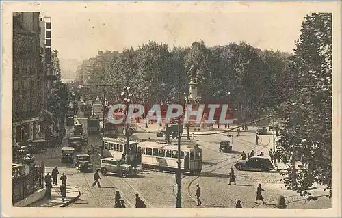 Cartes postales Marseille Le Monument des Mobiles Tramway