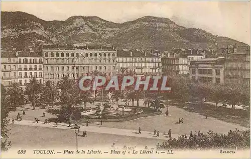 Cartes postales Toulon Place de la Liberte