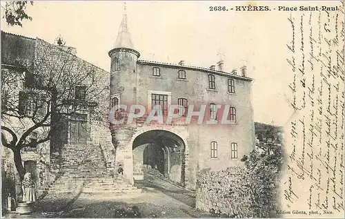 Cartes postales Hyeres Place Saint Paul