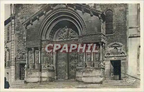 Cartes postales Arles en Provence Portail de la Cathedrale St Trophime