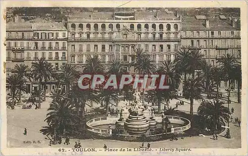 Cartes postales Toulon Place de la Liberte
