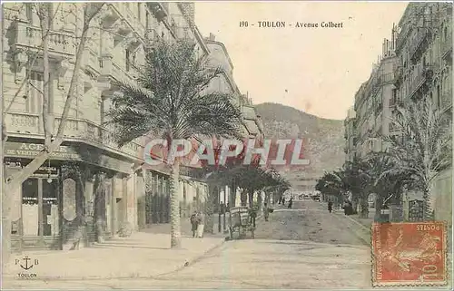 Cartes postales Toulon Avenue Colbert