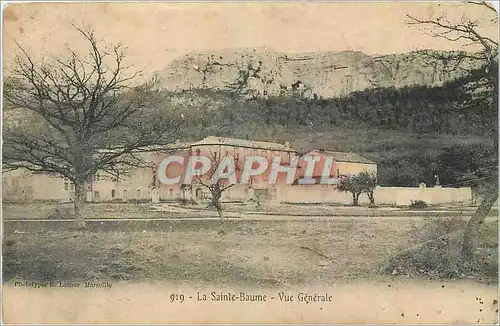 Cartes postales La Sainte Baume Vue Generale