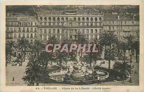 Cartes postales Toulon Place de la Liberte
