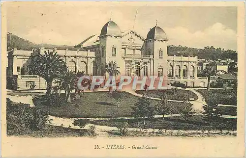Cartes postales Hyeres Grand Casino