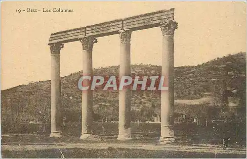 Cartes postales Riez Les Colonnes