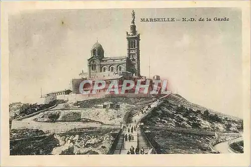 Cartes postales Marseille ND de la Garde