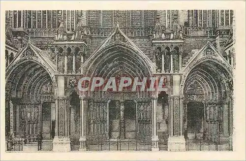 Ansichtskarte AK Cathedrale de Chartres Portail sud XIII siecle