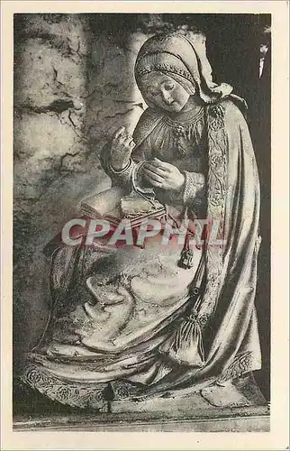 Ansichtskarte AK Cathedrale de Chartres Cloture du Choeur XVI siecle Vierge du Songe de Saint Joseph