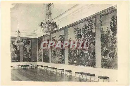 Ansichtskarte AK Chateau de Compiegne Salle des Tapisseries d'Aubusson