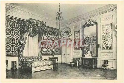 Ansichtskarte AK Chateau de Compiegne Chambre a Coucher de la Reine