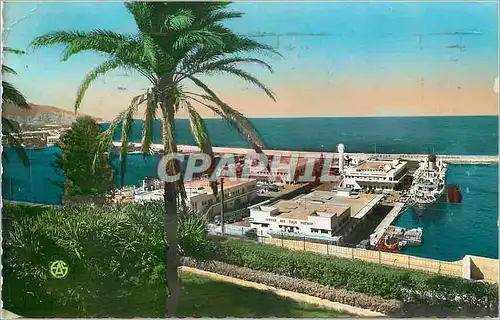 Cartes postales moderne Oran Les Gares Maritimes Bateau